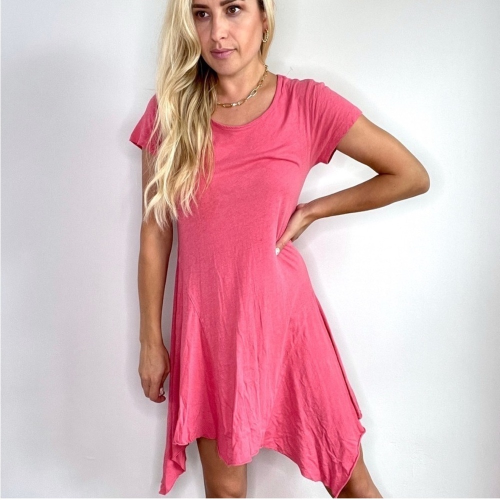 All Saints Asymmetrical Pink Dress